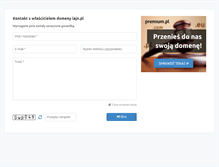 Tablet Screenshot of lajn.pl